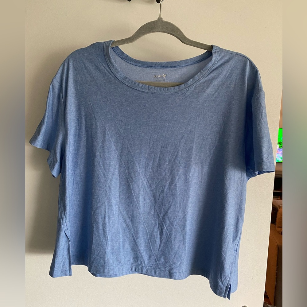Blue active shirt